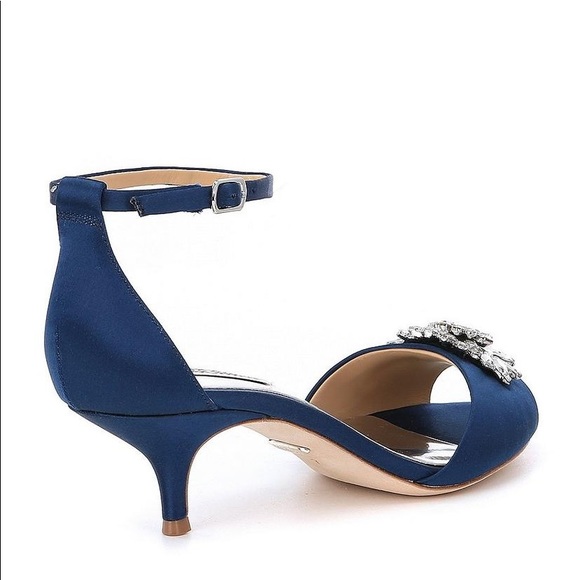 Badgley Mischka Sainte Crystal embellished sandals - Picture 3 of 5